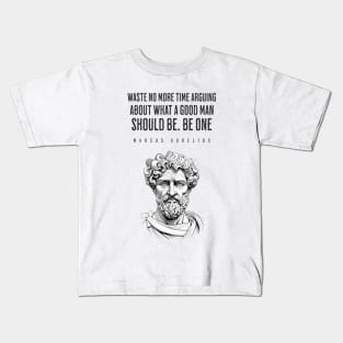 Marcus Aurelius Quote Kids T-Shirt